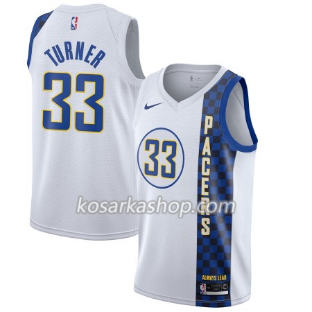Dres Indiana Pacers Myles Turner 33 Nike 2019-20 City Edition Swingman